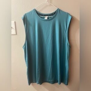 Men’s Xersion XL Turquoise Sleeveless Athletic Tank